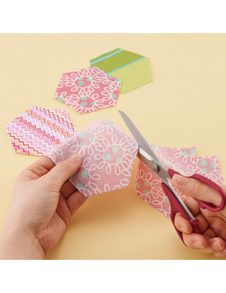 Modello patchwork quadrati Clover