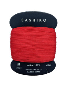Filo sashiko Daruma 40 m