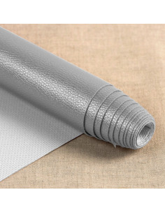 Coupon simile Karla Star 140 cm x 50 cm - Argento metallizzato