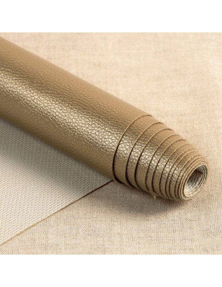 Coupon simile Karla Star 140 cm x 50 cm - Oro scuro metallizzato