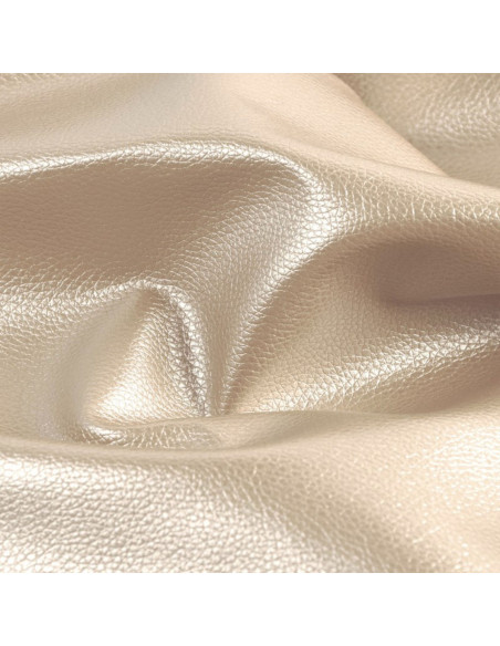 Coupon simile Karla Star 140 cm x 50 cm - Beige metallizzato