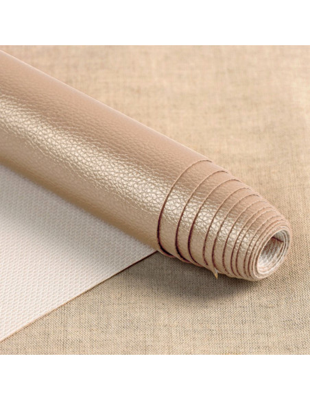 Coupon simile Karla Star 140 cm x 50 cm - Taupe scuro metallizzato