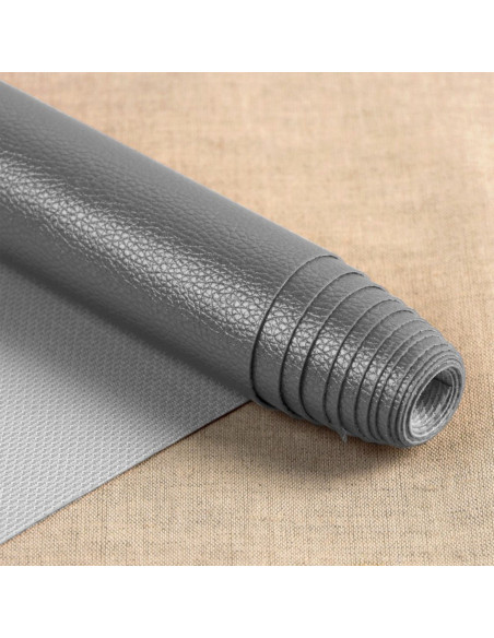 Coupon simile Karla Star 140 cm x 50 cm - Grigio metallizzato