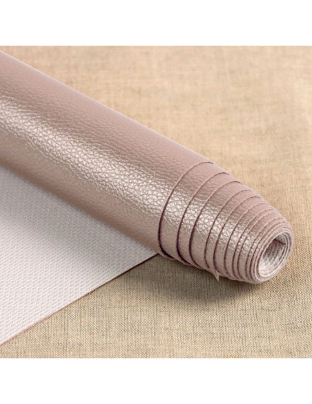 Coupon simile Karla Star 140 cm x 50 cm - Rosa metallizzato