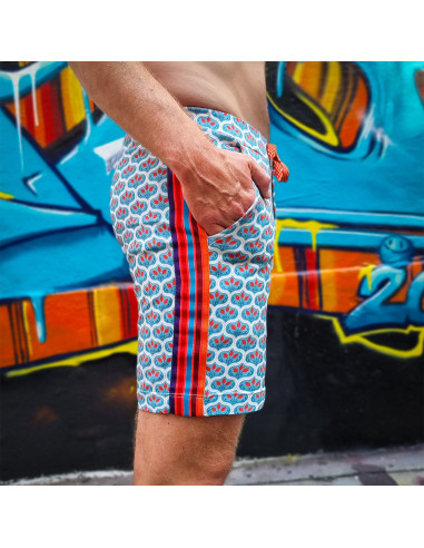 Modello di pantaloni da jogging e pantaloncini da uomo Le Coureur - Les BG