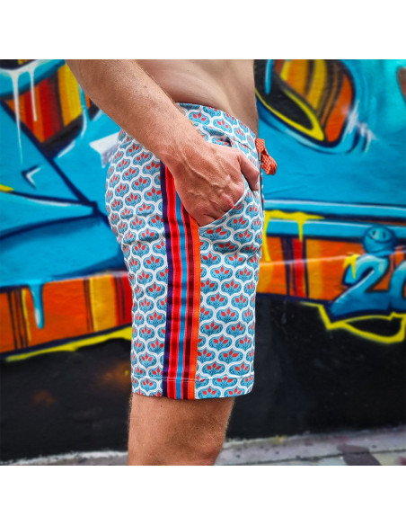Modello di pantaloni da jogging e pantaloncini da uomo Le Coureur - Les BG
