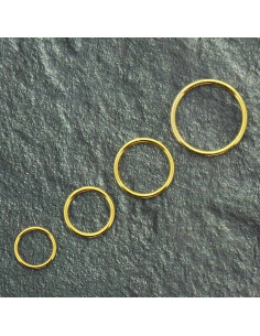 Anello in metallo per reggiseno - Oro