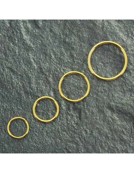 Anello in metallo per reggiseno - Oro