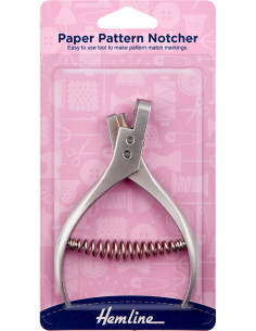 Pinza perforatrice per modelli di cucito