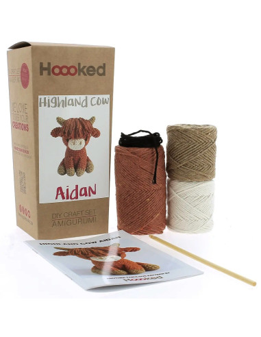 Kit per uncinetto - Aidan la mucca