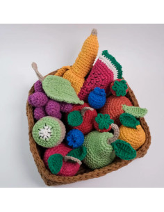 Kit per uncinetto - Cestino di frutta 2