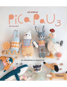 Libro Gli amici di Pica Pau volume 3 - 20 amigurumi da lavorare all'uncinetto