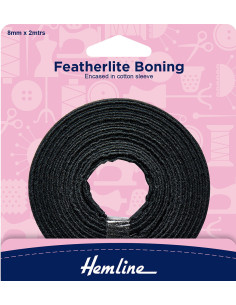 Balena nera rivestita 8 mm x 2 m
