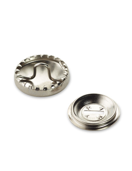 Scatola 7 bottoni da rivestire con attrezzo 11 mm
