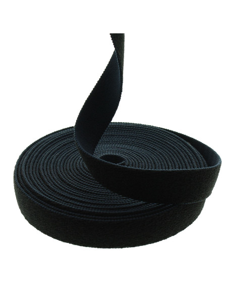 Nastro elastico autoadesivo da cucire - Nero