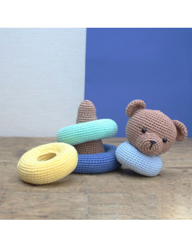 Kit uncinetto - Giocattolo orso impilabile