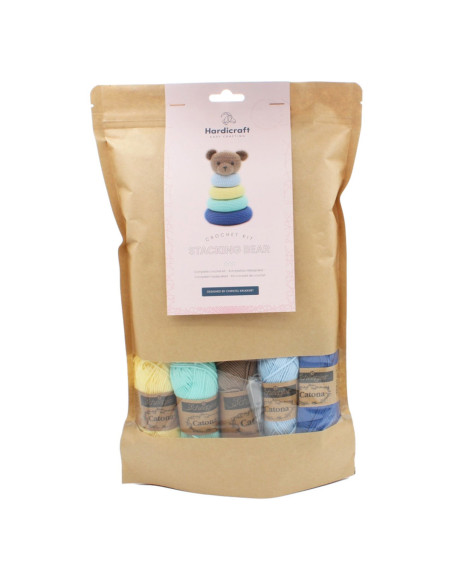 Kit uncinetto - Giocattolo orso impilabile