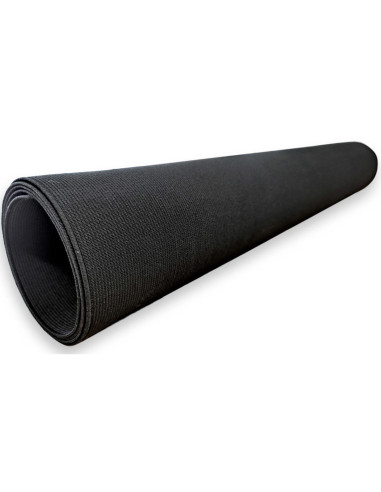 Fascia elastica extra larga nera - 45 cm x 1 metro