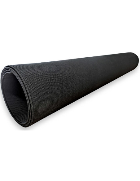 Fascia elastica extra larga nera - 45 cm x 1 metro