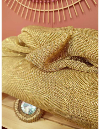 Tulle lurex - Oro