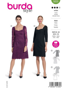 Modello di abito - Burda 5835