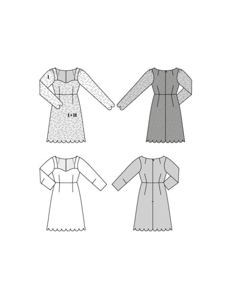 Modello di abito - Burda 5835