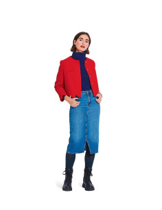 Modello di giacca - Burda 5870 2