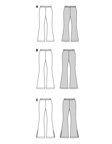 Modello di pantaloni - Burda 5874