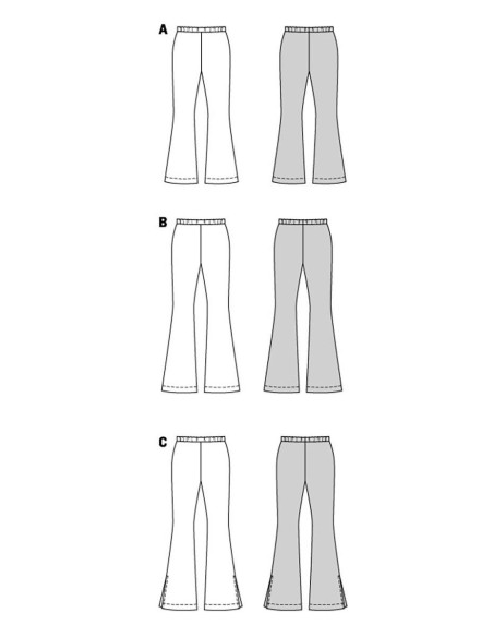 Modello di pantaloni - Burda 5874