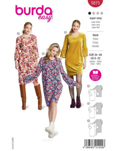 Modello di abito - Burda 5875