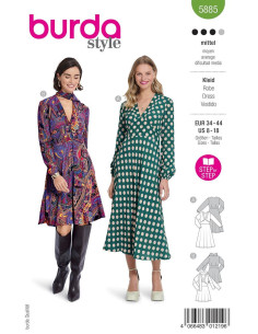 Modello di abito - Burda 5885