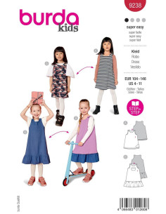 Modello di abito - Burda 9238