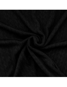 Tessuto a maglia jacquard - Nero