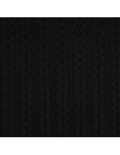 Tessuto a maglia jacquard - Nero 2