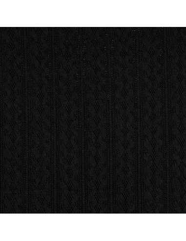 Tessuto a maglia jacquard - Nero