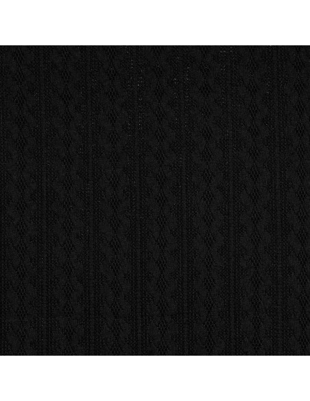 Tessuto a maglia jacquard - Nero