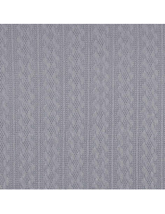 Tessuto a maglia jacquard - Grigio blu 2