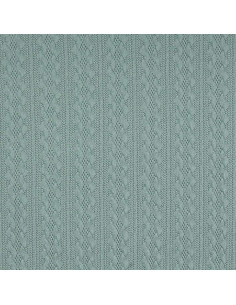 Tessuto a maglia jacquard - Verde grigio 2