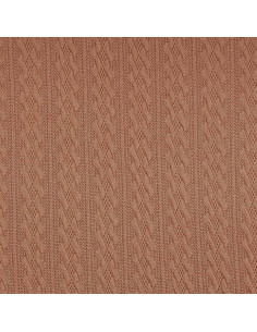 Tessuto a maglia jacquard - Beige scuro 2