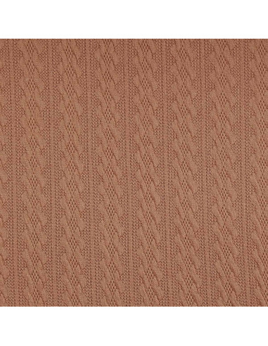 Tessuto a maglia jacquard - Beige scuro