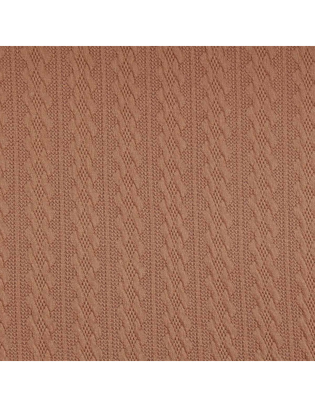 Tessuto a maglia jacquard - Beige scuro