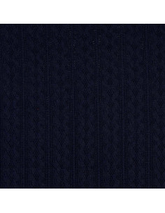 Tessuto a maglia jacquard - Blu marino 2