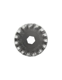 2 lame di ricambio ondulate per cutter retrattile NT Cutter 28 mm 2