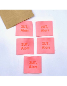Set di 5 etichette tessute da cucire Zut Alors 2