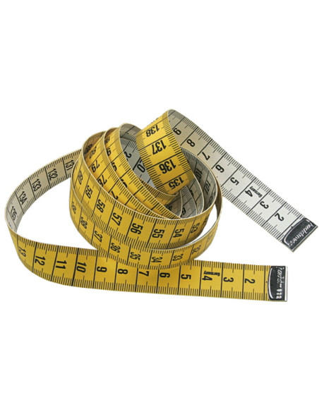 Metro a nastro da sartoria giallo 150 cm