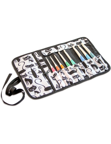 Astuccio per uncinetti Cats