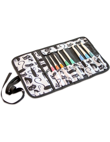 Astuccio per uncinetti Cats