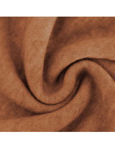 Tessuto a maglia in angora - Marrone