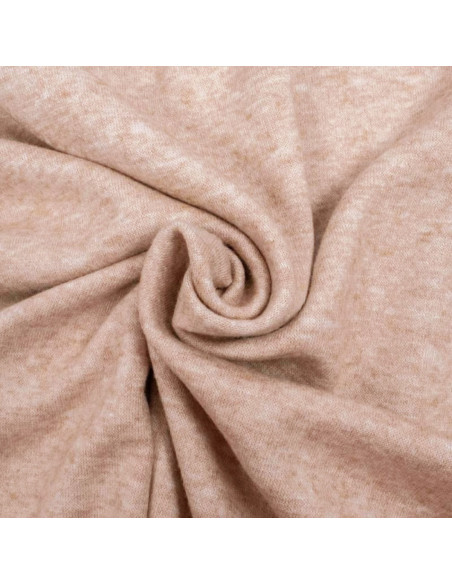 Tessuto a maglia in angora - Rosa chiaro