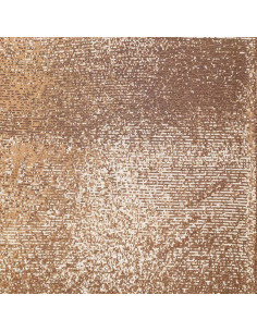 Tessuto stretch paillettes - Oro scuro 2
